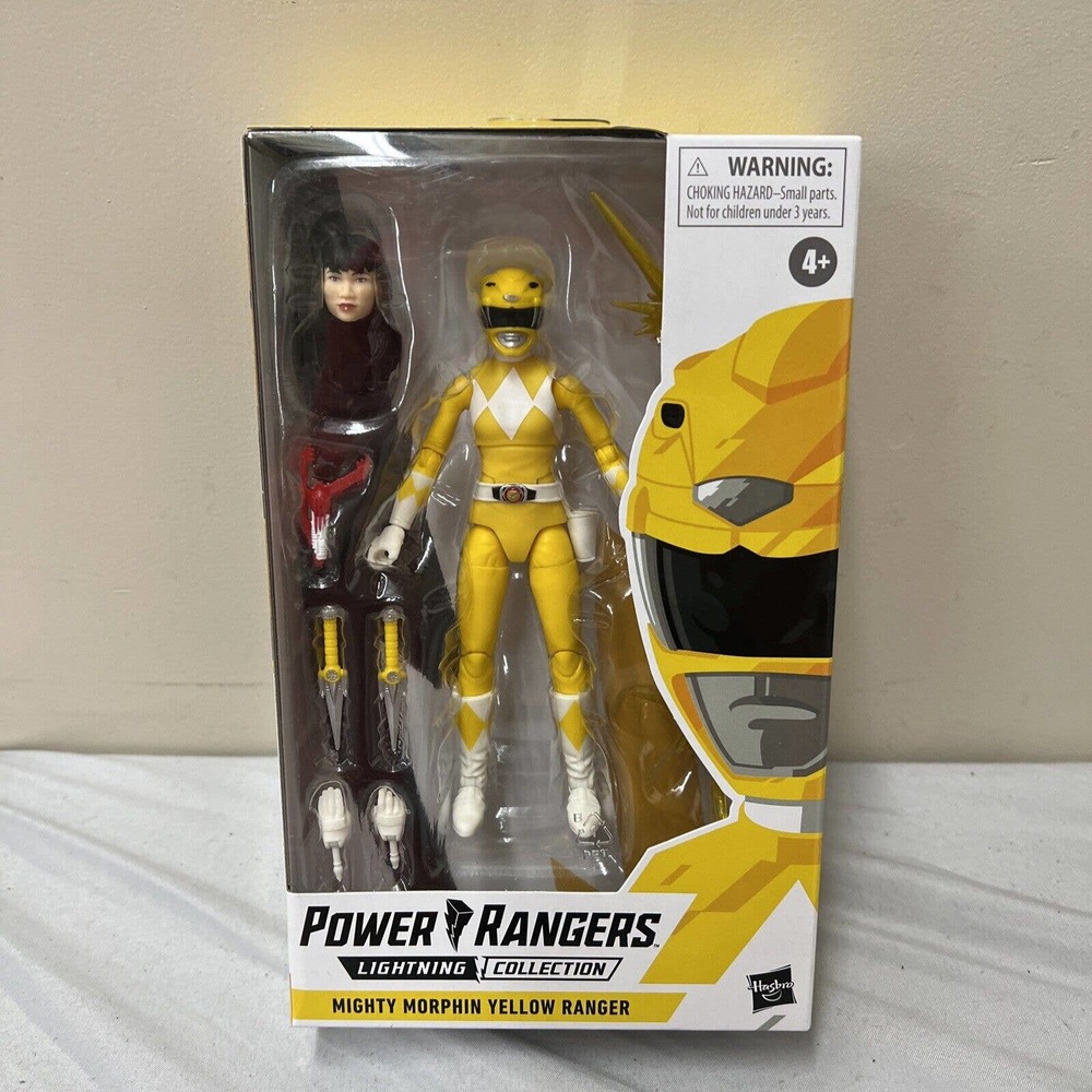 Power Rangers Lightning Collection Mighty Morphin Yellow Ranger Trini Charity FS - Picture 1 of 11